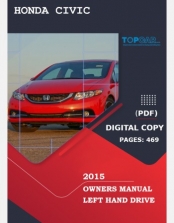 2015 HONDA CIVIC OWNERS MANUAL
